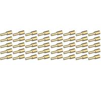 cyclingcolors 20x reggipiani perni supporto mensole 3mm + 5mm oro dorato staffe acciaio tasselli scaffale mobili (Confezione da 2)
