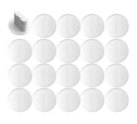 cyclingcolors 20x Tappo Chiusura Plastica Copriforo Fori 8mm Cappuccio Copertura Coperchi Coprivite Tappi Protezione, Bianco