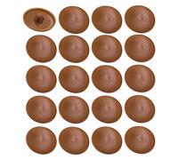 cyclingcolors 20x tappo coprivite cappuccio 11.5 mm PZ2 pozidrive plastica viti copertura coperchi tappi croce, Marrone ciliegia