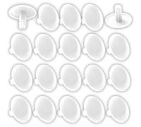 cyclingcolors 20x tappo coprivite cappuccio bianco 2,5x12x5mm plastica viti copertura coperchi tappi croce PZ
