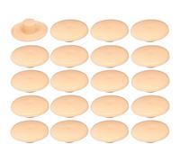 cyclingcolors 20x tappo coprivite confirmat cappuccio 4 x 2,7 x 11,8 mm plastica viti copertura coperchi tappi, beige abete rosso