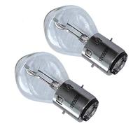 cyclingcolors 2x 12V 35/35W BA20D lampadina moto ciclomotore scooter faro anteriore luce proiettore