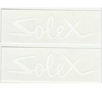 cyclingcolors 2x adesivi adesivo bianco Solex Velosolex 2200 3300 3800 5000 losanga bici moto vintage epoca