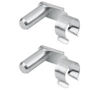 cyclingcolors 2X ASSE Perno di Sicurezza per Clip a Molla con Forcella 10mm Lunghezza utile 38mm Tappo Universale Testata bombola Gas Forcella Perno Veicolo Ganascia