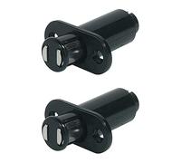 cyclingcolors 2x Calamita per Mobili Chiusura Magnetica nero Automatico Armadio Ante Cucina Magnete Serratura