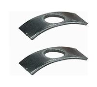 cyclingcolors 2x calotta 30mm per vite 7-8mm fissaggi mobili dado letto legno acciaio mezzaluna bloccaggio perni giunti