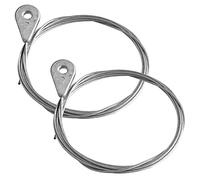 cyclingcolors 2x Cavo di acceleratore occhiello 6,5 mm decespugliatore tosaerba tagliaerba testa filo acciaio trazione trattore
