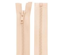 cyclingcolors 2x Cerniera Lampo n. 5 30 cm Chiusure Cursore Tirante Zip Poliestere Abbagliamento Arredamento Cucito Giacche, Beige Chiaro