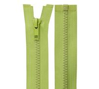 cyclingcolors 2x Cerniera Lampo n. 5 30 cm Chiusure Cursore Tirante Zip Poliestere Abbagliamento Arredamento Cucito Giacche, Verde Chiaro