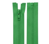 cyclingcolors 2x Cerniera Lampo n. 5 70 cm Chiusure Cursore Tirante Zip Poliestere Abbagliamento Arredamento Cucito Giacche, Verde felce