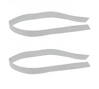 cyclingcolors 2x Cinghie per Tapparelle 20 x 450mm Cinghia Cintino grigio finestre nastro corda