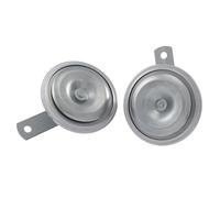 cyclingcolors 2x clacson per moto, scooter e ciclomotori compatibile con Tono alto + tono basso (91mm 12V)