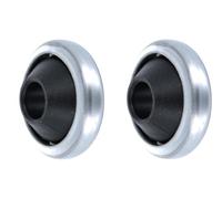 cyclingcolors 2x cuscinetto a sfere per tapparella, finestra, casa, 42x12mm