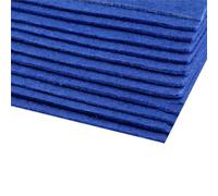 cyclingcolors 2x Foglio di Feltro Hobby Artigianato Cucito Scrapbooking Arte Artigianato Decorazione Decoupage A4 20x30cm spessore 2-3mm Poliestere 416 g/m² - blu zaffiro