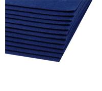 cyclingcolors 2x Foglio di Feltro Hobby Artigianato Cucito Scrapbooking Arte Artigianato Decorazione Decoupage A4 20x30cm spessore 1,5-2mm Poliestere 300 g/m² - blu berlino