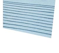 cyclingcolors 2x Foglio di Feltro Hobby Artigianato Cucito Scrapbooking Arte Artigianato Decorazione Decoupage A4 20x30cm spessore 1,1-1,4mm Poliestere 166 g/m² - blu nontiscordardime