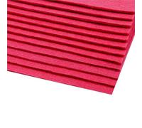 cyclingcolors 2x Foglio di Feltro Hobby Artigianato Cucito Scrapbooking Arte Artigianato Decorazione Decoupage A4 20x30cm spessore 2-3mm Poliestere 416 g/m² - rosa neon