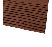 cyclingcolors 2x Foglio di Feltro Hobby Artigianato Cucito Scrapbooking Arte Artigianato Decorazione Decoupage A4 20x30cm spessore 1,1-1,4mm Poliestere 166 g/m² - marrone