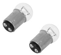 Cyclingcolors Lampadina 12V 10/5W BAY15d per moto, ciclomotore, auto – 2x
