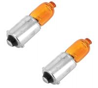 cyclingcolors 2x lampadina 12V 6W BAX9S arancione lampada auto moto ciclomotore