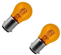 cyclingcolors 2x lampadina 24V arancione BAY15d 21/5W lampada auto moto ciclomotore trattore camion furgone