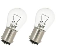 cyclingcolors 2x lampadina BA15D 15W 6V lampada auto moto ciclomotore trattore camion furgone