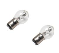 cyclingcolors 2x lampadina BA20D 24V 35/35W lampada auto moto ciclomotore trattore camion furgone