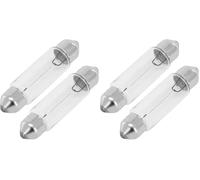 cyclingcolors 2x Lampadina siluro 6V 3W 8 x 31 mm SV7 auto moto ciclomotore lampada faro cruscotto fanale (Confezione da 2)