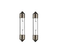 cyclingcolors 2x lampadina SV5.5 3W 6X31 12V lampada auto moto ciclomotore trattore camion furgone