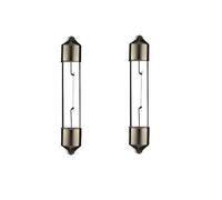 cyclingcolors 2x lampadina SV5.5 5W 6X36 12V lampada auto moto ciclomotore trattore camion furgone