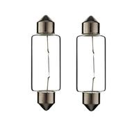 cyclingcolors 2x lampadina SV8.5 21W 15X44 24V lampada auto moto ciclomotore trattore camion furgone