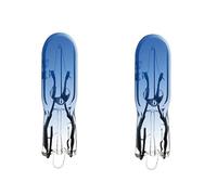 cyclingcolors 2x lampadina T5 1.2W 24V blu lampada auto moto ciclomotore trattore camion furgone