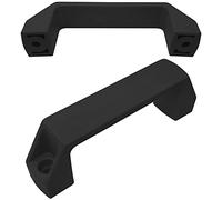 cyclingcolors 2x Maniglia maniglie porta armadio plastica 130 mm uso industriale macchinari, nero