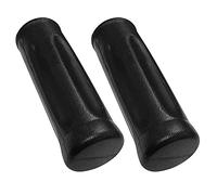 cyclingcolors 2x Manopole manico plastica per carriola universale nero (Ø20x115mm)