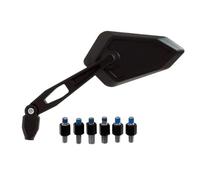 cyclingcolors 2x specchio Specchietti lateralis universale avec adaptateurs - Pliable moto ciclomotore