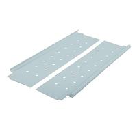 cyclingcolors 2x Sponde rialzate per cassetti da 450 mm, grigio, mobili, guide per cassetti