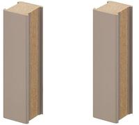 cyclingcolors 2x striscia zoccolo marrone seppia cuneo riempitivo piede per mobili pannello cucina in legno montaggio montaggio