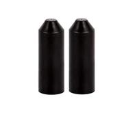 cyclingcolors 2x Terminali termorestringenti per cavi elettrici, diametro anteriore 33 mm, diametro posteriore 15 mm, lunghezza 106 mm, spessore 3,5 mm
