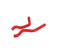 cyclingcolors 2x Tubo di raffreddamento in silicone rosso per moto, scooter e ciclomotori, compatibile con RIEJU 50 MRT/BETA 50 RR/SHERCO 50 SM