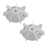 cyclingcolors 2x ventola motore elettrico plastico ventilatore ventole girante compressore elettropompa, 90mm x 11,2mm