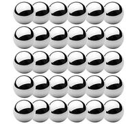 cyclingcolors 30x Sfere in Acciaio AISI 52100 di Precisione Universale per Bicicletta Cuscinetto Gabbia Mozzo Ruota Direzione Asse (3/16" (4.76mm))