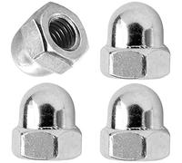 cyclingcolors 4x dadi ciechi 5/16" testa chiusa di sicurezza per ruota bicicletta compatibile con Shimano