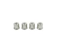 cyclingcolors 4x dado della testata del cilindro diametro M6 x altezza 12mm moto scooter ciclomotore compatibile con MBK 50 BOOSTER/YAMAHA 50 BWS