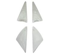 cyclingcolors 4x lente freccia Protezione in plastica per indicatore di direzione anteriore e posteriore per moto, scooter, ciclomotore, compatibile con Peugeot Speedfight 1