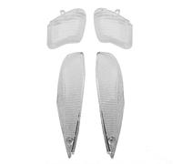 cyclingcolors 4x lente freccia Protezione in plastica per lenti indicatori di direzione anteriori e posteriori per moto, scooter e ciclomotori compatibili con MBK Booster Yamaha BW's
