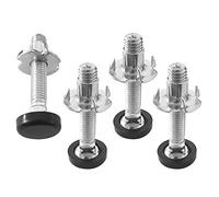 cyclingcolors 4x Vite Regolabile M8 con dado a griffe regolazione regolabili gambe mobili piedini livellatori