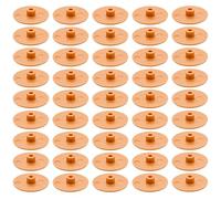 cyclingcolors 50x Coprivite tappo di copertura vite esagono interno SW 4 cappuccio mobili plastica, Ciliegio S3011