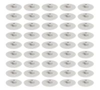 cyclingcolors 50x Coprivite tappo di copertura vite esagono interno SW 4 cappuccio mobili plastica, Grigio RAL 7035