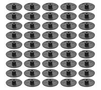 cyclingcolors 50x Coprivite tappo di copertura vite esagono interno SW 4 cappuccio mobili plastica, Nero