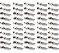 cyclingcolors 50x reggipiani perni supporto mensole 4mm staffe acciaio tasselli scaffale mobili